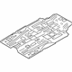 Mazda TDY4-53-60Z Floor Pan