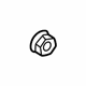 Mazda D06Y-33-042 Axle Nut