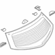 Mazda D653-63-930A Back Glass