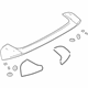Mazda C514-51-960D-13 Rear Spoiler