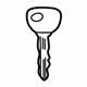 Mazda GD7B-76-201A Key