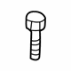 Mazda GS3L-56-961A Spare Retainer Bolt Mazda GS3L-56-961A Spare Retainer Bolt