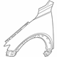 Mazda D10E-52-111C Fender