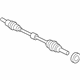 Mazda GP43-25-50X Axle Assembly Mazda GP43-25-50X Axle Assembly