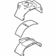Mazda BGV6-64-350A Indicator Housing