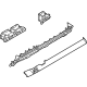 Mazda DN4E-55-150B-02 Front Trim