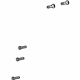 Mazda L206-32-750 Switch Assembly Retainer Kit