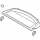 Mazda D651-68-310C-02 Package Tray Trim