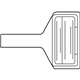 Mazda NE59-57-K93B Caution Label