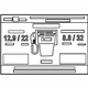 Mazda LF9V-69-042A Fuel Label