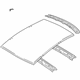 Mazda BJYE-70-60X Roof Panel