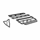 Mazda GAAC-88-16X Seat Cushion Pad Mazda GAAC-88-16X Seat Cushion Pad