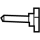 Mazda BCKA-67-Z03 Blind Spot Radar Bolt Mazda BCKA-67-Z03 Blind Spot Radar Bolt