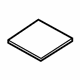 Mazda GP9A-42-766A Insulator Pad Mazda GP9A-42-766A Insulator Pad