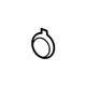 Mazda KD45-50-A12-9U Tow Eye Cap