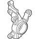 Mazda D651-33-021A Knuckle