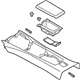 Mazda N243-64-420C-02 Console Panel