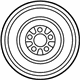Mazda 9965-27-4060 Wheel, Spare