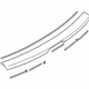 Mazda BN8V-51-960B-97 Spoiler Assembly Mazda BN8V-51-960B-97 Spoiler Assembly