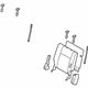 Mazda TD11-88-380A-02 Seat Back Assembly Mazda TD11-88-380A-02 Seat Back Assembly