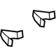 Mazda BDTS-70-0F3 Rail Assembly Nut Plate Mazda BDTS-70-0F3 Rail Assembly Nut Plate