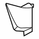 Mazda BP4K-56-251 Seal Plate Mazda BP4K-56-251 Seal Plate
