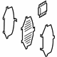 Mazda NFY7-33-29ZB Insulator Kit