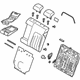 Mazda GAAA-57-450A-02 Seat Back Assembly Mazda GAAA-57-450A-02 Seat Back Assembly