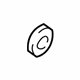 Mazda H432-51-158 Lens & Housing Gasket