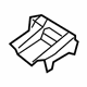 Mazda NE51-54-610A Reinforcement Mazda NE51-54-610A Reinforcement