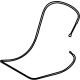 Mazda K132-88-489 Release Cable