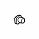 Mazda 9991-00-603 Lock Assembly Retainer Clip