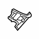 Mazda D651-71-244 Header Reinforcement Mazda D651-71-244 Header Reinforcement