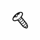Mazda 9983-30-410 Retainer Screw Mazda 9983-30-410 Retainer Screw