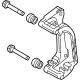 Mazda K1YT-26-28X Support(Right), Mounting Mazda K1YT-26-28X Support(Right), Mounting