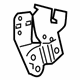 Mazda EF91-54-891 Tow Hook Bracket Mazda EF91-54-891 Tow Hook Bracket