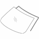 Mazda GBEF-63-900B Windshield
