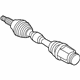 Mazda FA81-25-500A Axle Assembly Mazda FA81-25-500A Axle Assembly