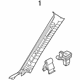 Mazda GHR1-68-160B-75 Windshield Pillar Trim