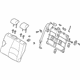 Mazda DB4H-57-450A-05 Seat Back Assembly