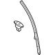 Mazda KMV6-72-76Z Weatherstrip (Right), Wheel House Mazda KMV6-72-76Z Weatherstrip (Right), Wheel House