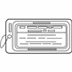 Mazda NA8W-57-K93 Air Bag Label