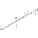 Mazda D10E-51-PL0C Rocker Molding