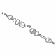 Mazda MD03-25-500 Axle Assembly