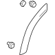 Mazda KJK8-51-RE0A-13 Garnish'C' (Right), Side