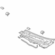 Mazda GBEF-50-7S0 Cowl Grille Mazda GBEF-50-7S0 Cowl Grille