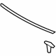 Mazda EG21-56-760B Rear Weatherstrip