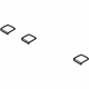 Mazda GJ6A-68-3R1A-02 Package Tray Trim Cover Mazda GJ6A-68-3R1A-02 Package Tray Trim Cover