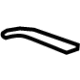 Mazda KB7W-50-853 Lower Molding Protector Mazda KB7W-50-853 Lower Molding Protector