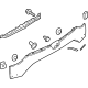 Mazda KPF1-50-850-13 Lower Molding